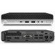 MiniPc HP PRODESK 400G4 DM- CORE I3-8100T à 3.6Ghz - 8Go - 256Go SSD M2 - Windows 11 PRO