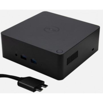 STATION DELL K16A Thunderbolt 3, modèle TB18DC, Ethernet 1000 Mbit/s, Noir, HDMI, DP, mini DP, VGA 