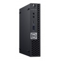 Mini PC DELL Optiplex 7080M- HEXA CORE I5-10500T à 3.8Ghz - 8Go / 256Go SSD + 500Go - WiFi+Bluetooth - Win 11 PRO